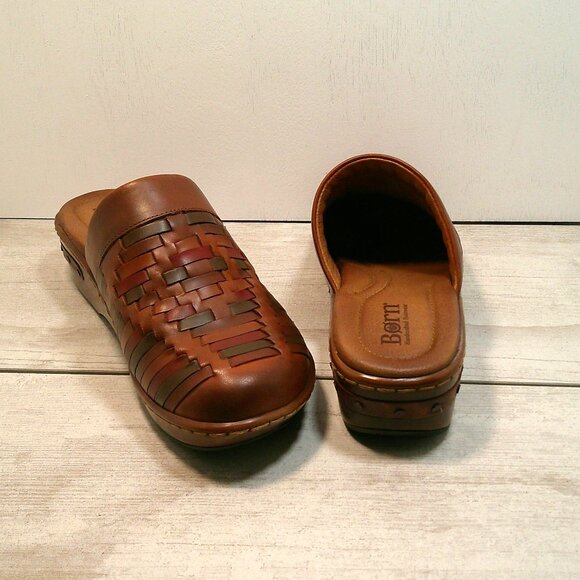 BOC Born Yucatan Aztec Mexican clog mule Slip on Shoe Size 8 - Picture 10 of 16